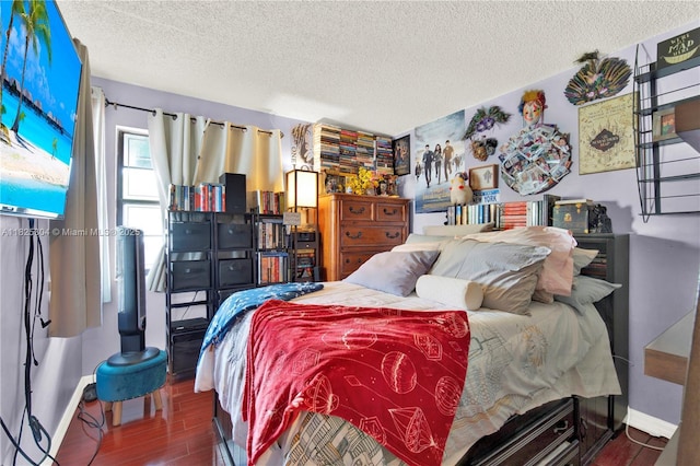 11027 SW 148th Ct, Miami, FL 33196 - bedroom with wood finished floors and a textured ceiling