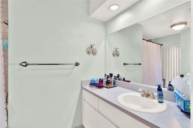 11027 SW 148th Ct, Miami, FL 33196 - bathroom featuring vanity and a shower with curtain