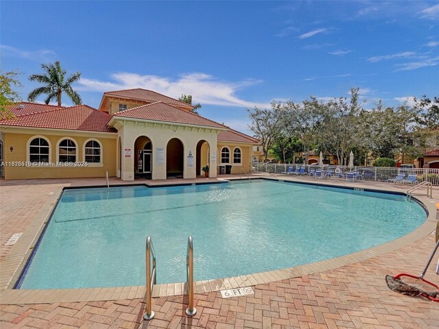 14111 SW 49th St Unit 8, Miramar, FL 33027 - community pool with a patio