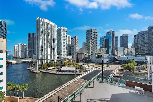 350 S Miami Ave Unit 1102, Miami, FL 33130 - skyline view with a large body of water and a notable bridge