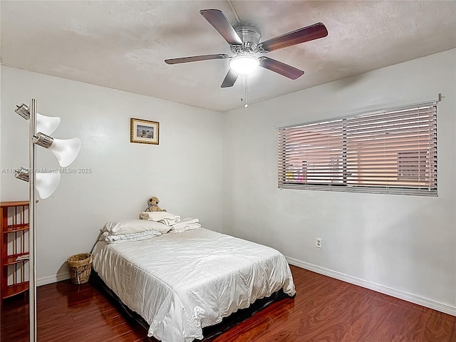 8635 NW 8th St Unit 103, Miami, FL 33126 - bedroom featuring wood finished floors and a ceiling fan