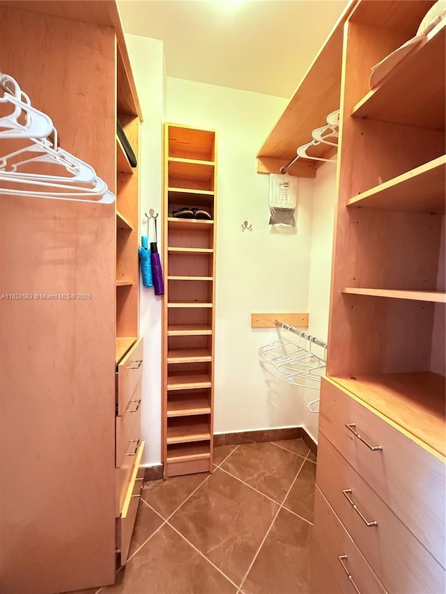 1950 S Ocean Dr Phh, Phh, Hallandale Beach, FL 33009 - spacious closet with dark tile patterned flooring