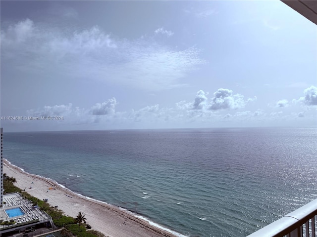 1950 S Ocean Dr Phh, Phh, Hallandale Beach, FL 33009 - water view featuring local beach