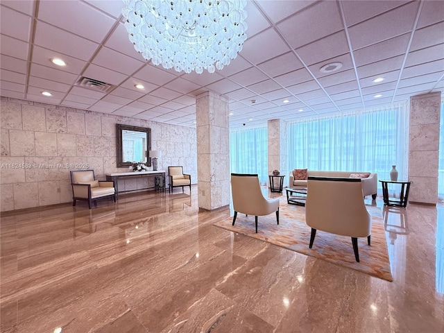 1950 S Ocean Dr Phh, Phh, Hallandale Beach, FL 33009 - building lobby with a drop ceiling