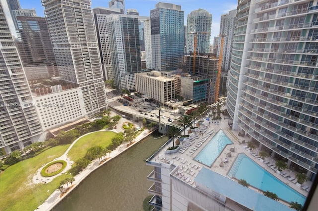300 Biscayne Blvd Way Unit 2607, Miami, FL 33131 - skyline view featuring a nearby body of water