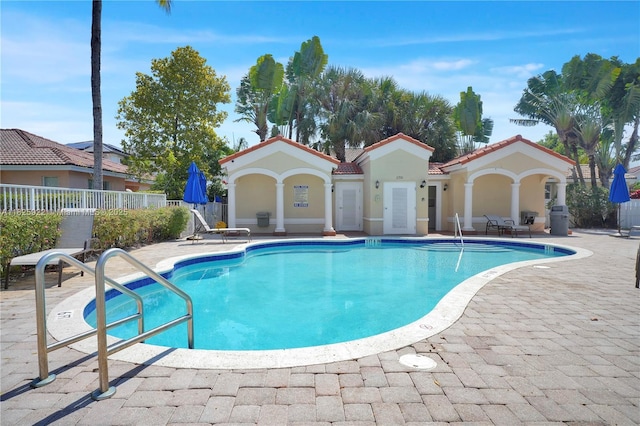 12779 SW 27th St, Miramar, FL 33027 - community pool featuring a patio