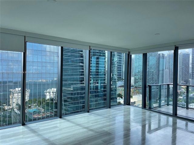 1451 Brickell Ave Unit 2306, Miami, FL 33131 - unfurnished room featuring wood finished floors