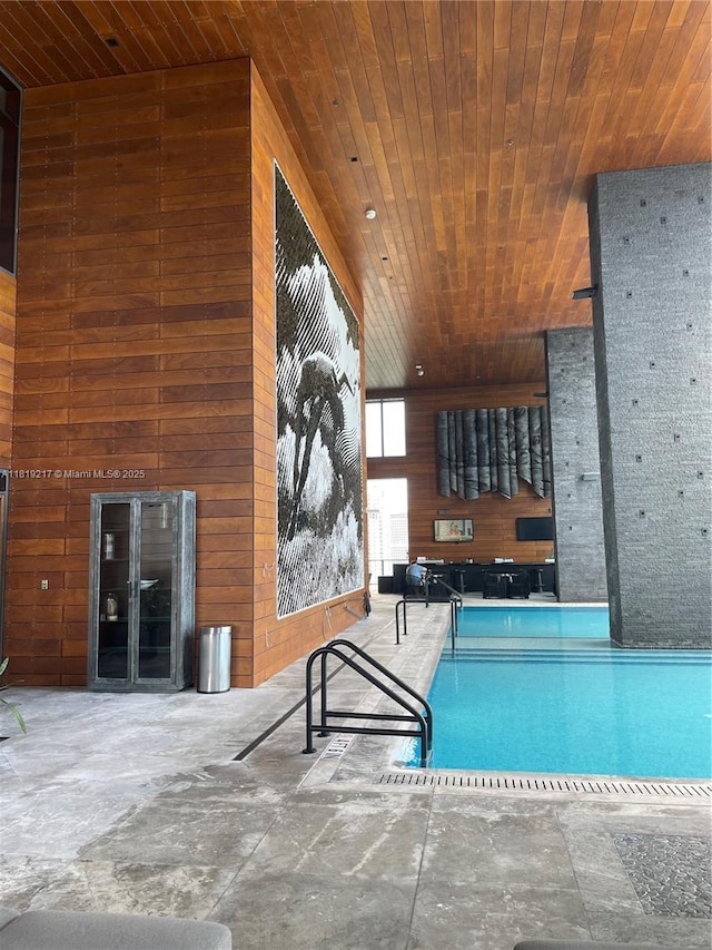 1451 Brickell Ave Unit 2306, Miami, FL 33131 - view of indoor community pool