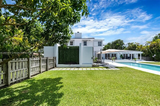 441 Grand Concourse, Miami Shores, FL 33138 - view of yard with a patio