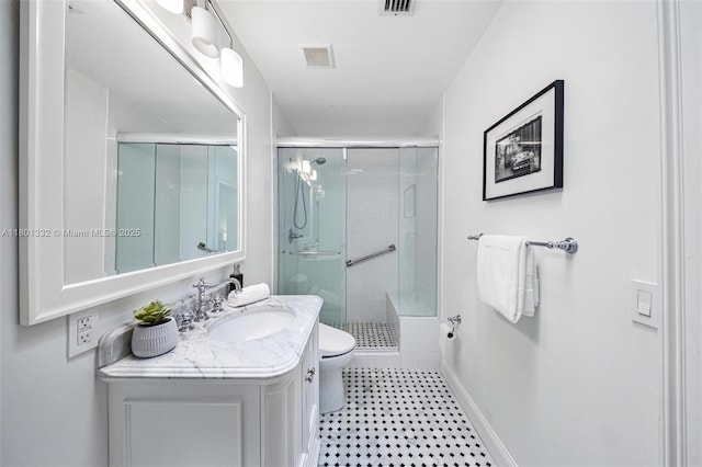 441 Grand Concourse, Miami Shores, FL 33138 - bathroom with a stall shower and vanity