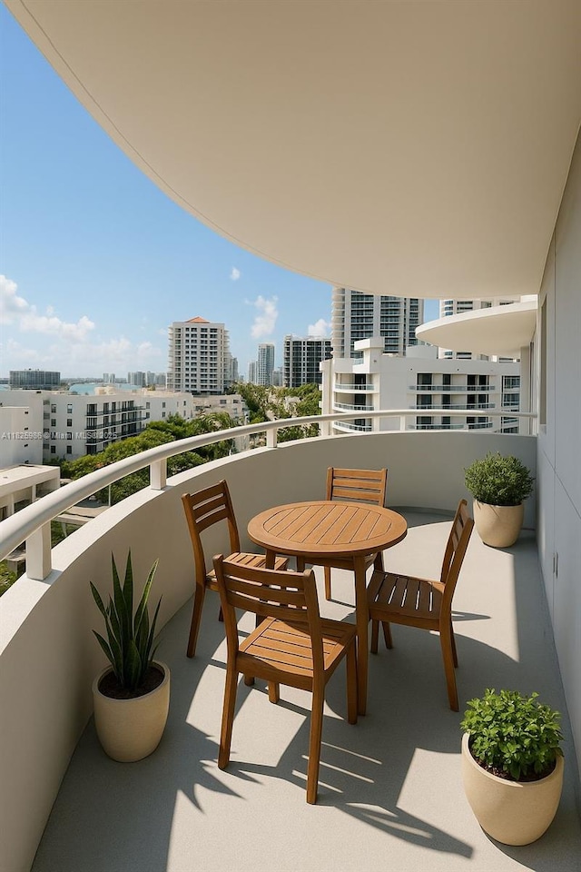 6301 Collins Ave Unit 1005, Miami Beach, FL 33141 - balcony with a city view