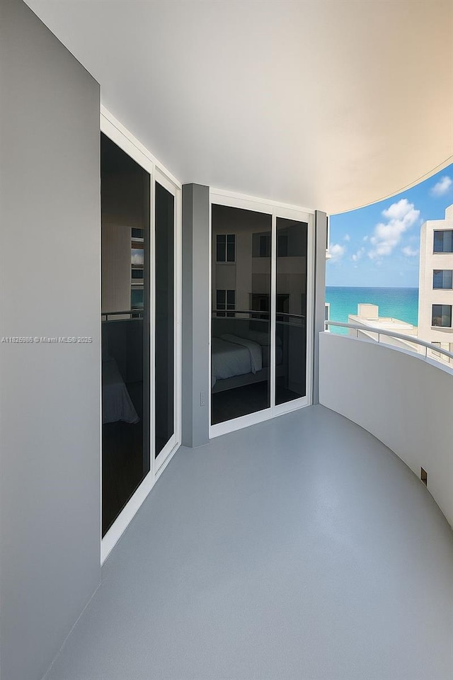 6301 Collins Ave Unit 1005, Miami Beach, FL 33141 - balcony featuring a water view