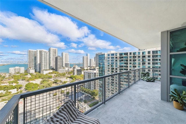3301 NE 1st Ave Unit H2104, Miami, FL 33137 - balcony with a city view