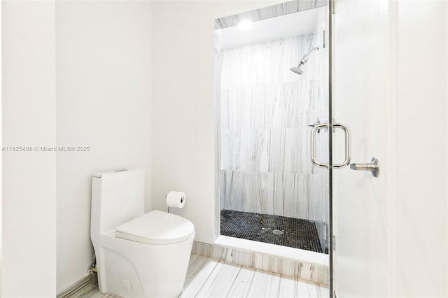 3301 NE 1st Ave Unit H2104, Miami, FL 33137 - bathroom featuring a stall shower and toilet