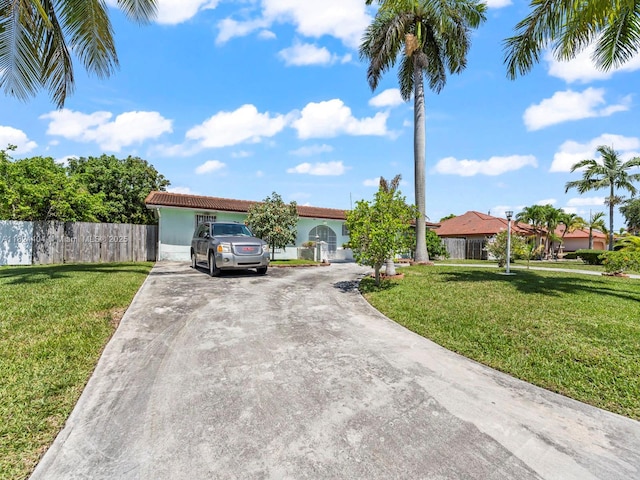 17430 SW 92nd Ct, Palmetto Bay, FL 33157 - mediterranean / spanish home featuring concrete driveway