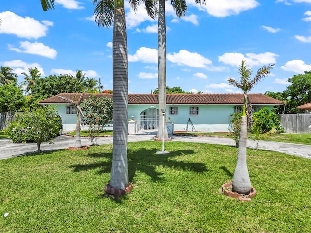 17430 SW 92nd Ct, Palmetto Bay, FL 33157 - view of front of property with stucco siding and a tile roof