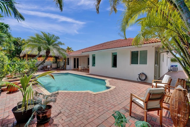 14241 SW 30th St, Miami, FL 33175 - view of pool featuring a patio area