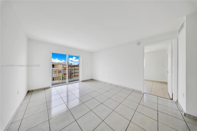 7830 Dickens Ave Unit 504, Miami Beach, FL 33141 - unfurnished room featuring light tile patterned floors and baseboards