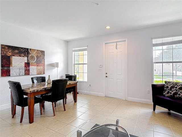 1214 SW 147th Ter, Pembroke Pines, FL 33027 - dining area featuring recessed lighting and light tile patterned flooring