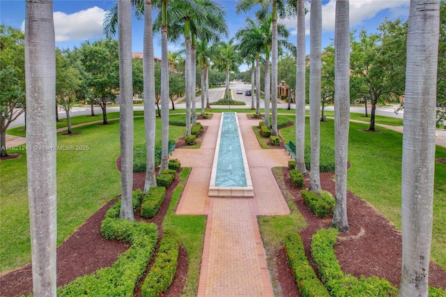 1214 SW 147th Ter, Pembroke Pines, FL 33027 - view of home's community featuring a yard