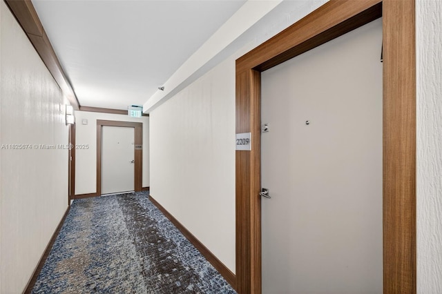 3701 N Country Club Dr Unit 2209, Aventura, FL 33180 - hallway with carpet floors