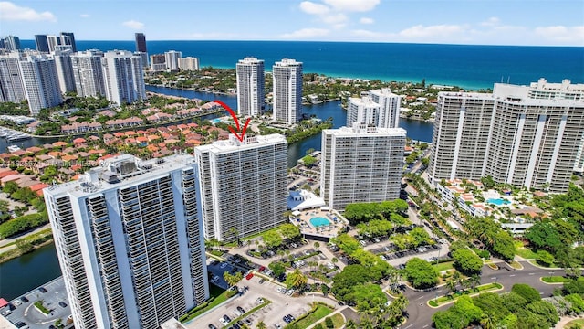 3701 N Country Club Dr Unit 2209, Aventura, FL 33180 - view of urban area with a nearby body of water