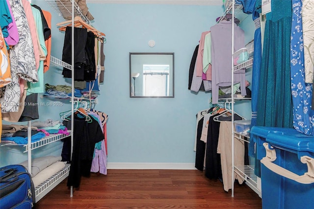 806 NE 214th Ln Unit 806-03, Miami, FL 33179 - spacious closet with wood finished floors