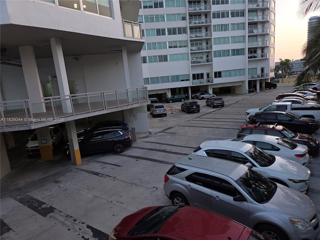 7135 Collins Ave Unit 424, Miami Beach, FL 33141 - view of uncovered parking lot