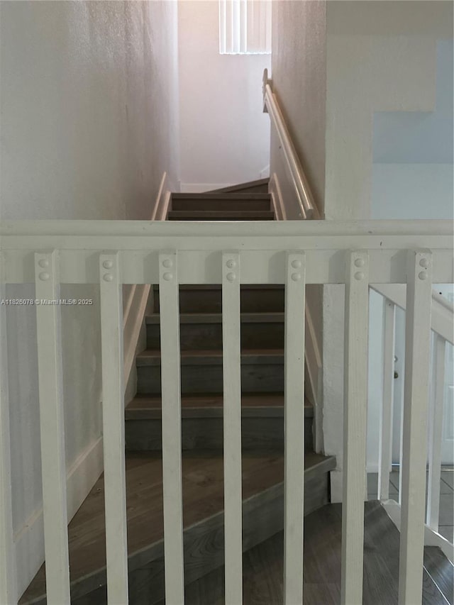 2452 SE 14th Ave Unit 284, Homestead, FL 33035 - stairway with wood finished floors