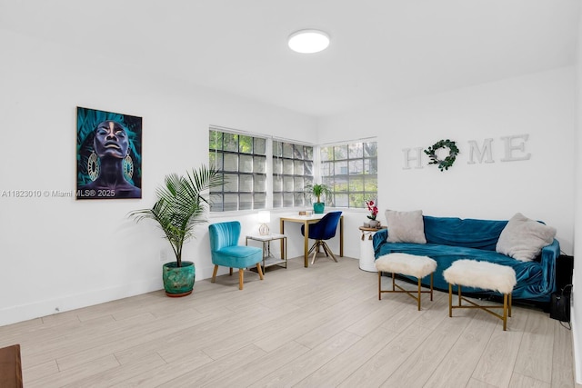 631 Euclid Ave Unit 8, Miami Beach, FL 33139 - living area featuring wood finished floors