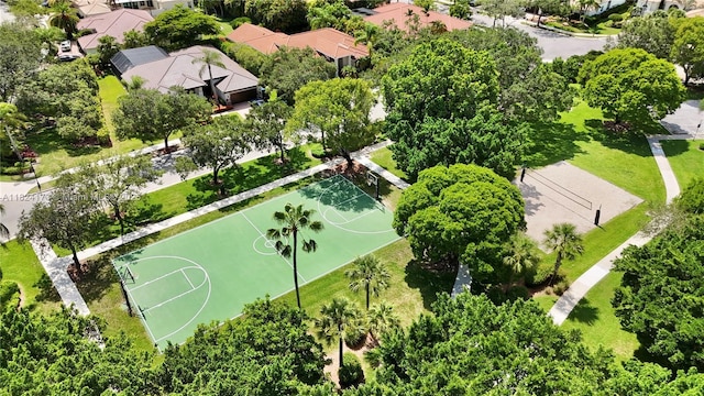 2694 Oakbrook Dr, Weston, FL 33332 - aerial view of residential area featuring a tree filled landscape