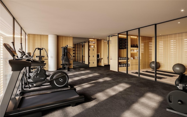 8800 Collins Ave Unit 208, Surfside, FL 33154 - view of exercise room