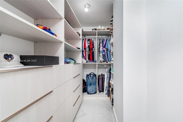 5555 Collins Ave Unit 7N, Miami Beach, FL 33140 - spacious closet with light marble finish flooring