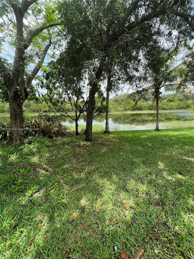 16546 SW 39th St, Miramar, FL 33027 - view of yard featuring a water view