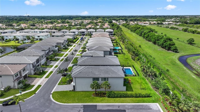 20273 Bandon Dunes Rd, Boca Raton, FL 33434 - aerial perspective of suburban area with a nearby body of water