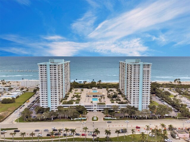 1201 S Ocean Dr Unit 507S, Hollywood, FL 33019 - view of urban area with a large body of water