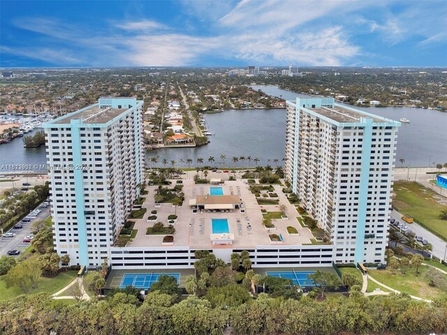 1201 S Ocean Dr Unit 507S, Hollywood, FL 33019 - drone / aerial view of a large body of water