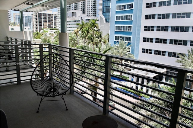 6080 Collins Ave Unit 506, Miami Beach, FL 33140 - balcony with a city view