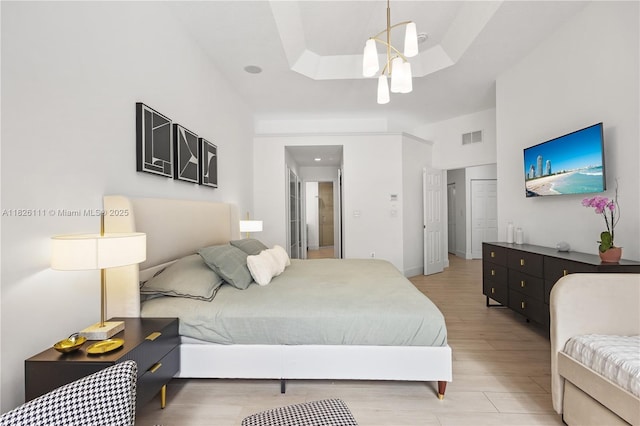 10989 NW 73rd Ter, Doral, FL 33178 - bedroom with light wood-type flooring