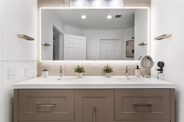10989 NW 73rd Ter, Doral, FL 33178 - bathroom featuring double vanity