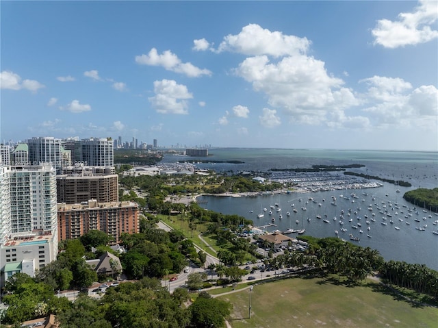 2951 S Bayshore Dr Unit 717, Miami, FL 33133 - view of urban area featuring a large body of water