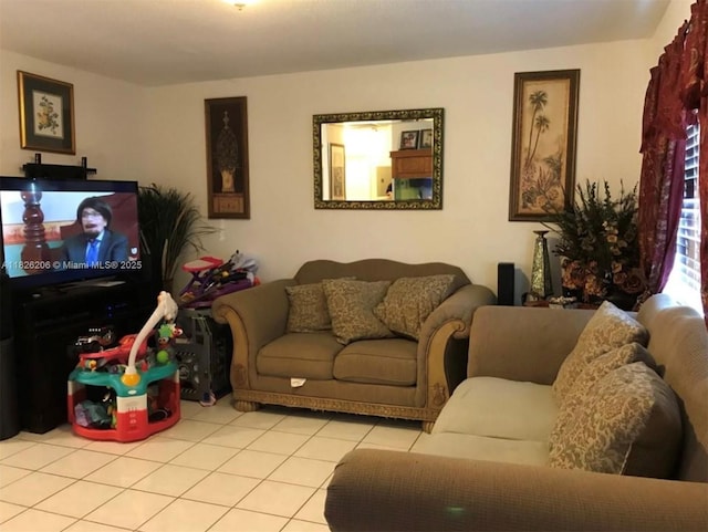 7023 SW 19th St, North Lauderdale, FL 33068 - living room with tile patterned floors