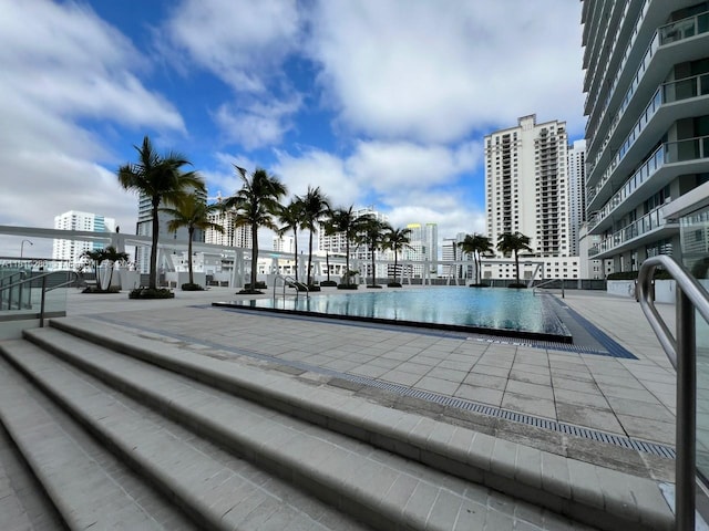 79 SW 12th St Unit 1603-S, Miami, FL 33130 - view of pool