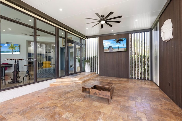 17490 SW 70th Pl, Southwest Ranches, FL 33331 - community lobby featuring recessed lighting