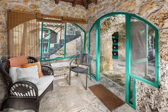 1301 Milan Ave Unit 3, Coral Gables, FL 33134 - view of sunroom / solarium