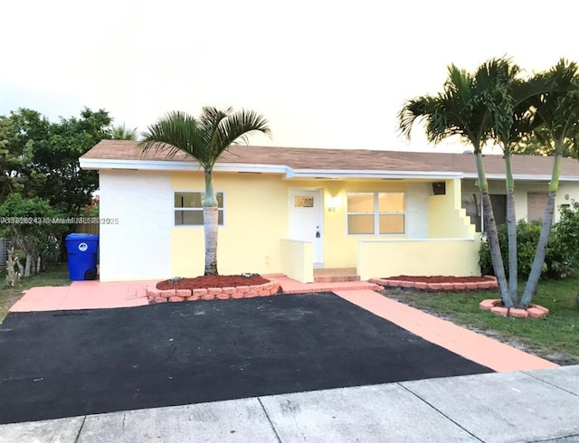 6710 SW 18th Ct, North Lauderdale, FL 33068 - ranch-style home with stucco siding