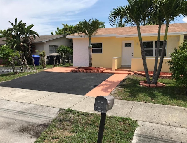 6710 SW 18th Ct, North Lauderdale, FL 33068 - single story home with stucco siding