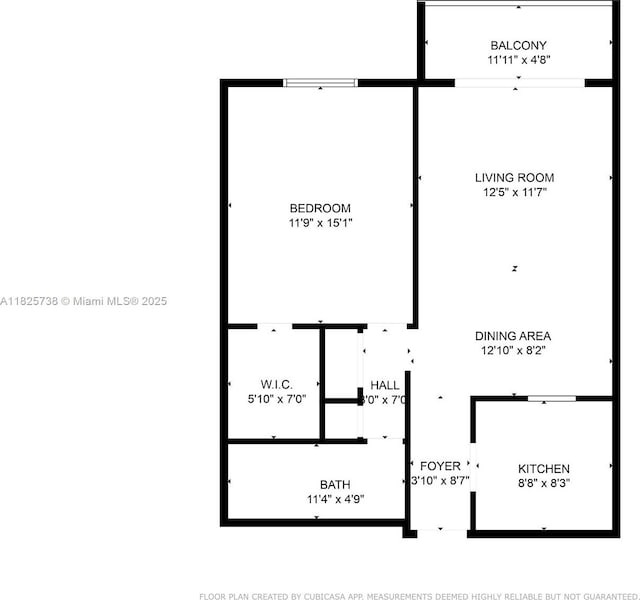 5201 Geneva Way Unit 201, Doral, FL 33166 - view of room layout