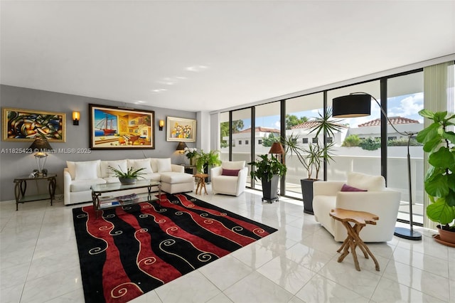 20281 E Country Club Dr Unit 201, Aventura, FL 33180 - lobby featuring floor to ceiling windows