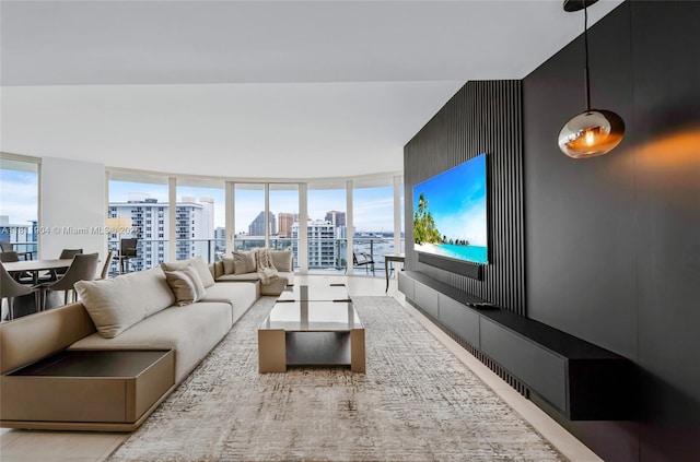 401 N Birch Rd Unit 1100, Fort Lauderdale, FL 33304 - living room with healthy amount of natural light and expansive windows